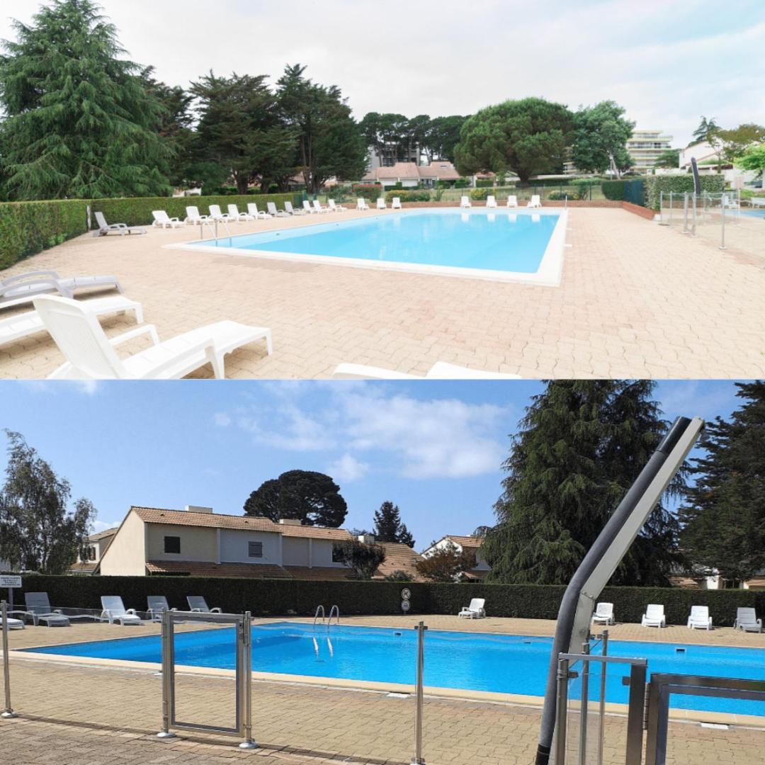 Maison Dans Residence Calme + Piscine A Pornic Exterior foto
